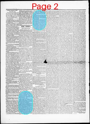 Page thumbnail for Port Tobacco Times, And Charles County Advertiser