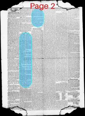 Page thumbnail for Port Tobacco Times, And Charles County Advertiser