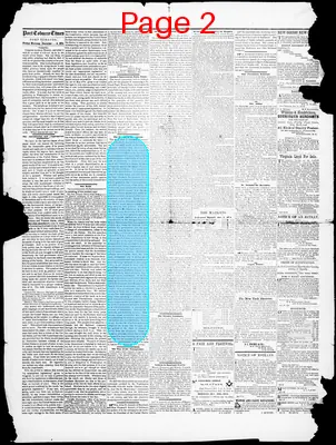 Page thumbnail for Port Tobacco Times, And Charles County Advertiser