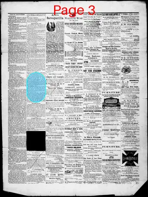 Page thumbnail for Port Tobacco Times, And Charles County Advertiser