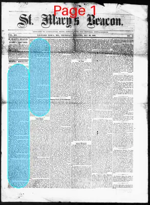 Page thumbnail for St. Mary's Beacon