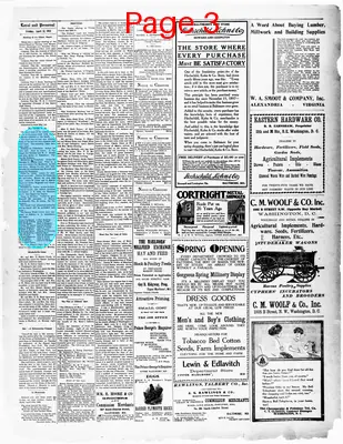 Page thumbnail for The Prince George's Enquirer And Southern Maryland Advertiser