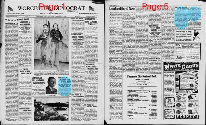 Page thumbnail for Worcester Democrat And The Ledger Enterprise
