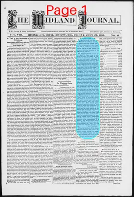 Page thumbnail for The Midland Journal