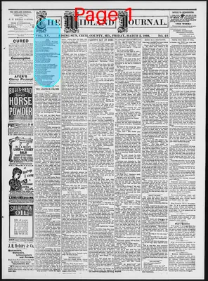Page thumbnail for The Midland Journal