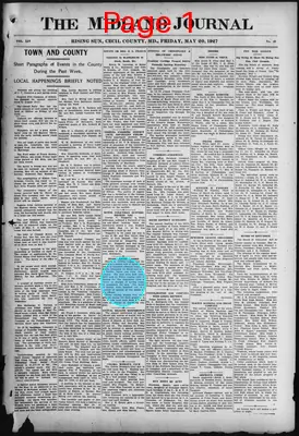 Page thumbnail for The Midland Journal