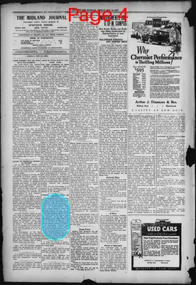 Page thumbnail for The Midland Journal