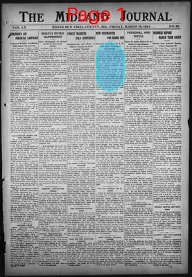 Page thumbnail for The Midland Journal