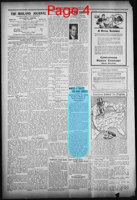 Page thumbnail for The Midland Journal