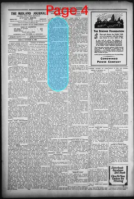 Page thumbnail for The Midland Journal