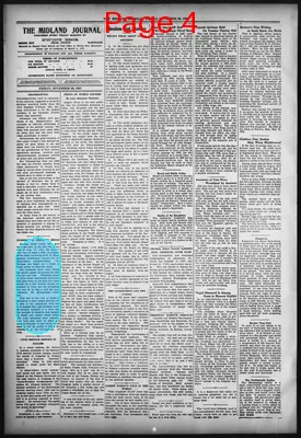 Page thumbnail for The Midland Journal
