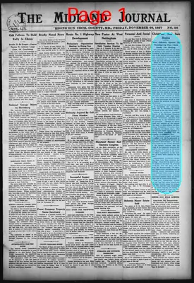 Page thumbnail for The Midland Journal