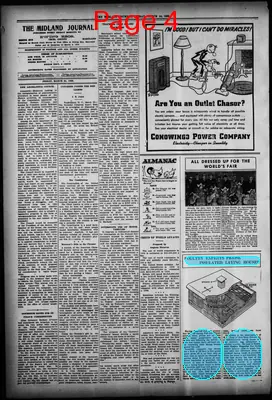 Page thumbnail for The Midland Journal