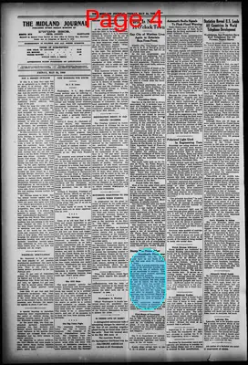 Page thumbnail for The Midland Journal
