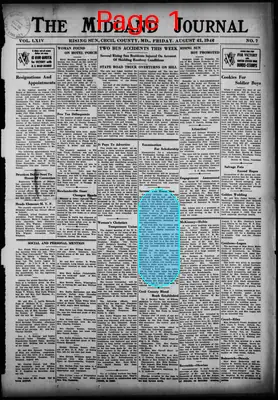 Page thumbnail for The Midland Journal