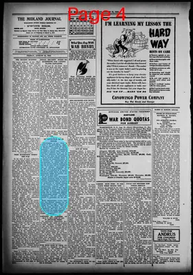 Page thumbnail for The Midland Journal