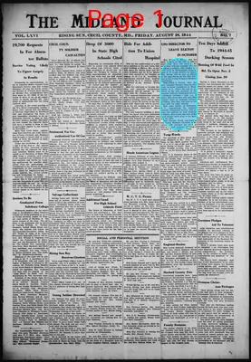 Page thumbnail for The Midland Journal