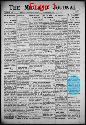 Page thumbnail for The Midland Journal