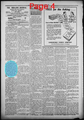 Page thumbnail for The Midland Journal