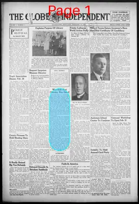 Page thumbnail for The Globe Independent