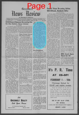 Page thumbnail for Greenbelt News Review