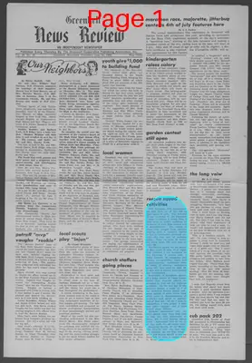 Page thumbnail for Greenbelt News Review