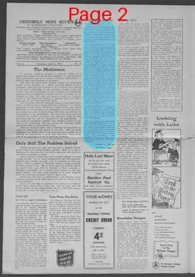 Page thumbnail for Greenbelt News Review
