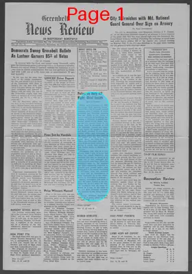 Page thumbnail for Greenbelt News Review