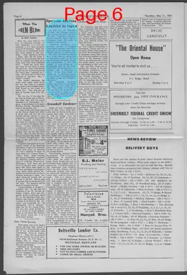 Page thumbnail for Greenbelt News Review
