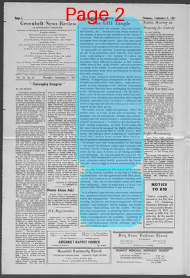 Page thumbnail for Greenbelt News Review