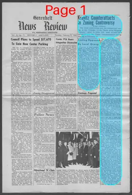 Page thumbnail for Greenbelt News Review