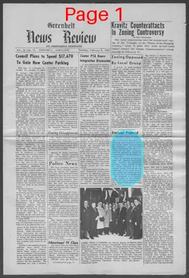Page thumbnail for Greenbelt News Review