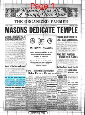 Page thumbnail for The Organized Farmer
