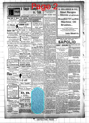 Page thumbnail for The Sauk Centre Herald