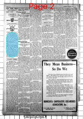 Page thumbnail for The Sauk Centre Herald