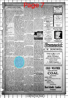 Page thumbnail for The Sauk Centre Herald