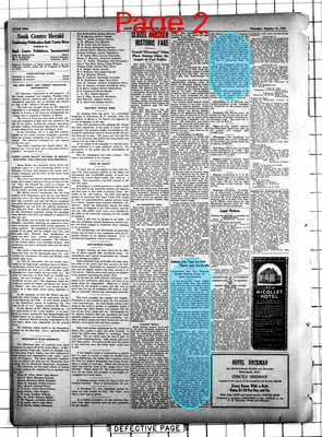 Page thumbnail for The Sauk Centre Herald