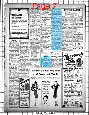Page thumbnail for The Sauk Centre Herald