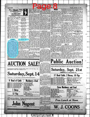 Page thumbnail for The Sauk Centre Herald