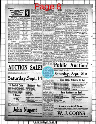 Page thumbnail for The Sauk Centre Herald