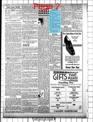 Page thumbnail for The Sauk Centre Herald