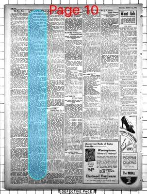 Page thumbnail for The Sauk Centre Herald