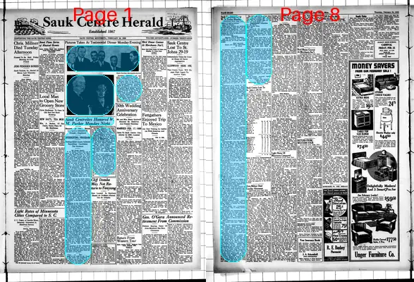 Page thumbnail for The Sauk Centre Herald