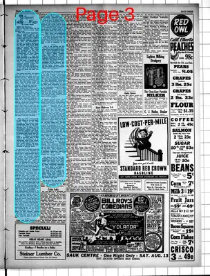 Page thumbnail for The Sauk Centre Herald