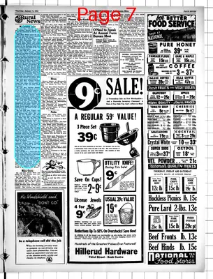 Page thumbnail for The Sauk Centre Herald