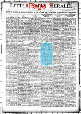 Page thumbnail for Little Falls Herald