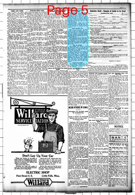 Page thumbnail for Little Falls Herald