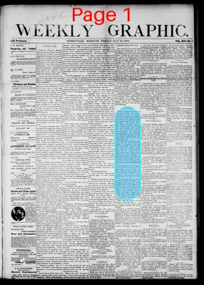 Page thumbnail for Weekly Graphic
