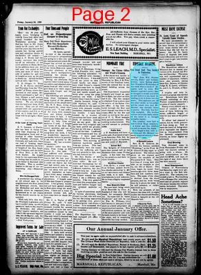 Page thumbnail for The Marshall Republican