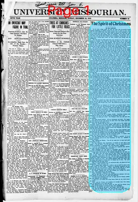 Page thumbnail for University Missourian